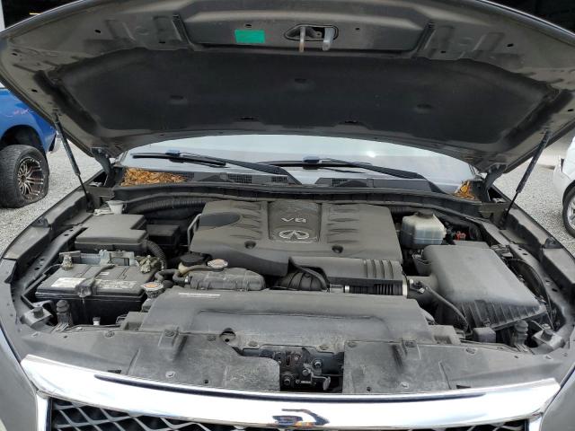 JN8AZ2NF1F9571816 - 2015 INFINITI QX80 GRAY photo 12