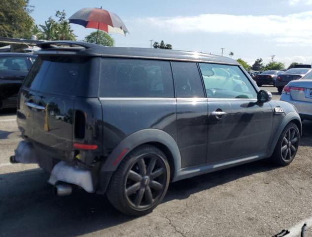 WMWMM3C50ATP94087 - 2010 MINI COOPER S CLUBMAN BLACK photo 3