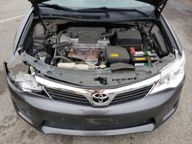 4T4BF1FK5CR259586 - 2012 TOYOTA CAMRY BASE GRAY photo 11