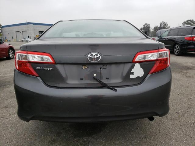 4T4BF1FK5CR259586 - 2012 TOYOTA CAMRY BASE GRAY photo 6