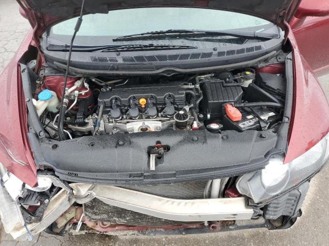 19XFA1F95AE010521 - 2010 HONDA CIVIC EXL RED photo 11