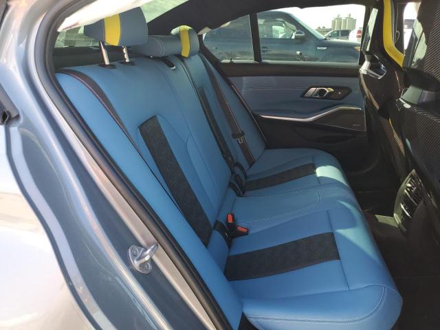 WBS43AY04NFM57135 - 2022 BMW M3 COMPETITION ნაცრისფერი ფოტო 10