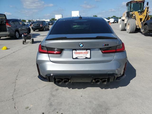 WBS43AY04NFM57135 - 2022 BMW M3 COMPETITION ნაცრისფერი ფოტო 6