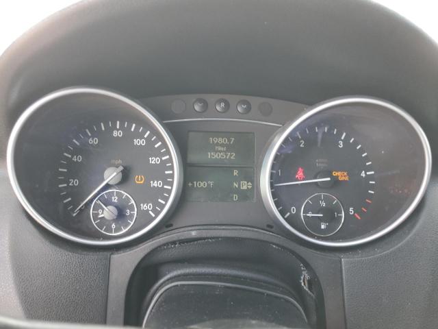 4JGBB22E98A408716 - 2008 MERCEDES-BENZ ML 320 CDI BLACK photo 9