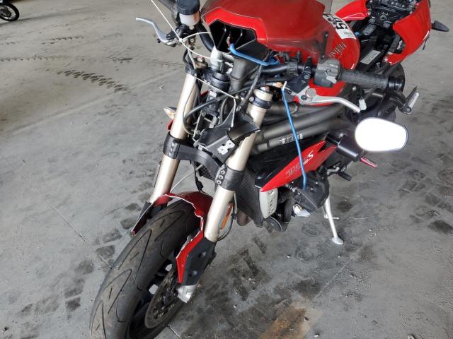 SMTN50PP6GJ754889 - 2016 TRIUMPH MOTORCYCLE SPEED TRIP RED photo 9