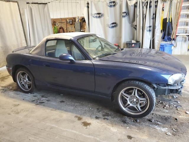 JM1NB353830301415 - 2003 MAZDA MX-5 MIATA BASE BLUE photo 4