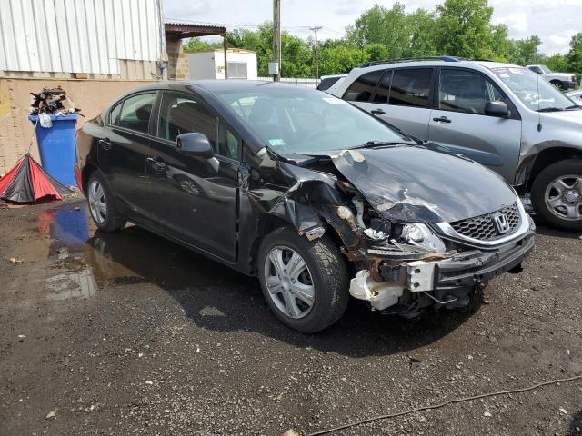 2HGFB2F5XDH515349 - 2013 HONDA CIVIC LX BLACK photo 4