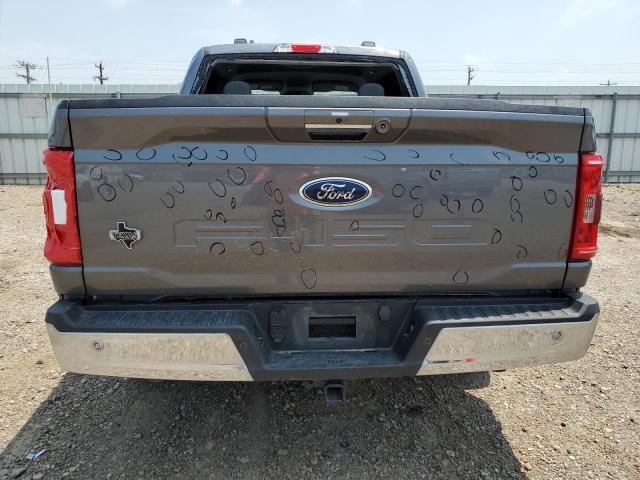 1FTEW1C59MFC48381 - 2021 FORD F150 SUPERCREW GRAY photo 6