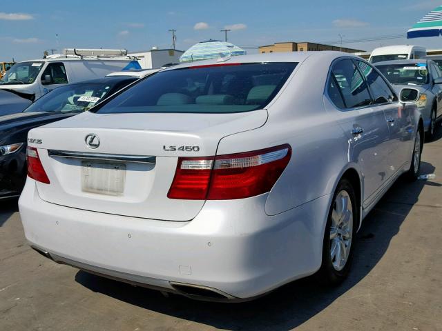 JTHBL46F485055700 - 2008 LEXUS LS 460 WHITE photo 3