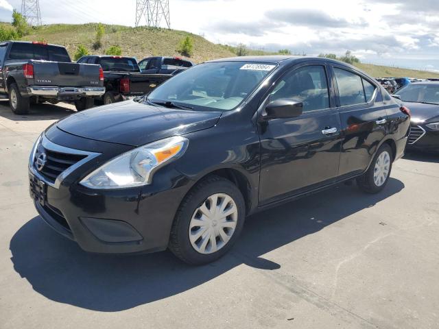 3N1CN7AP4JL885149 - 2018 NISSAN VERSA S BLACK photo 1