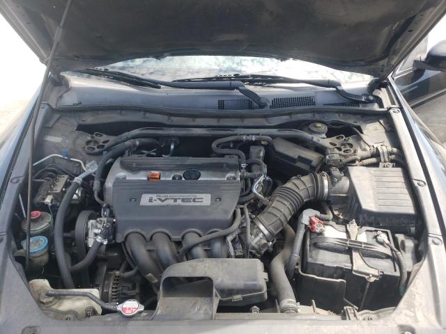 1HGCS12868A002861 - 2008 HONDA ACCORD EXL BLACK photo 7