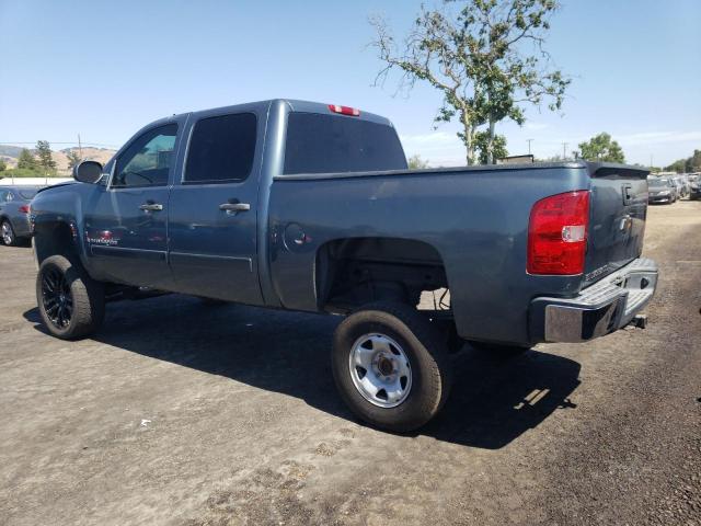 2GCEC13C471624293 - 2007 CHEVROLET SILVERADO C1500 CREW CAB BLUE photo 2