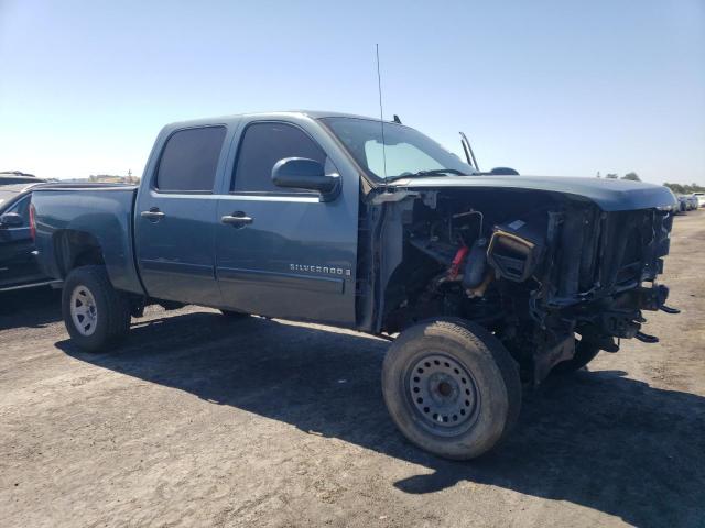 2GCEC13C471624293 - 2007 CHEVROLET SILVERADO C1500 CREW CAB BLUE photo 4