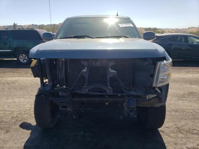 2GCEC13C471624293 - 2007 CHEVROLET SILVERADO C1500 CREW CAB BLUE photo 5