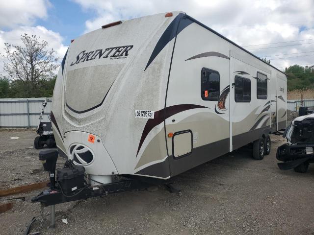 4YDT31120D1530024 - 2013 KEYSTONE SPRINTER WHITE photo 2