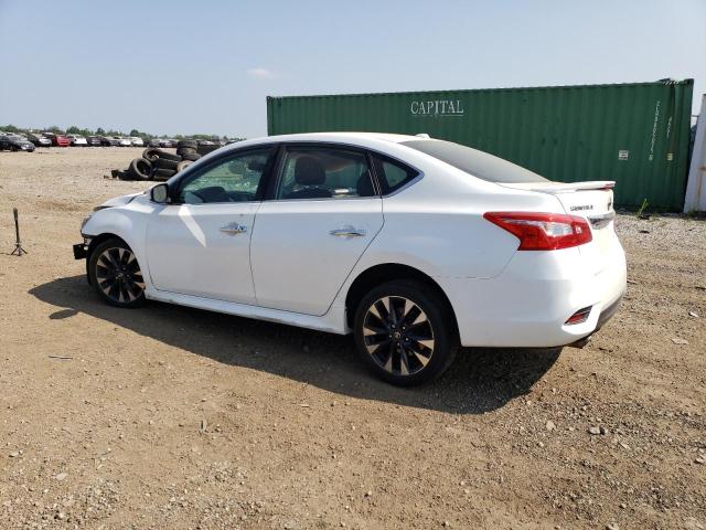 3N1AB7AP0HY208242 - 2017 NISSAN SENTRA S WHITE photo 2