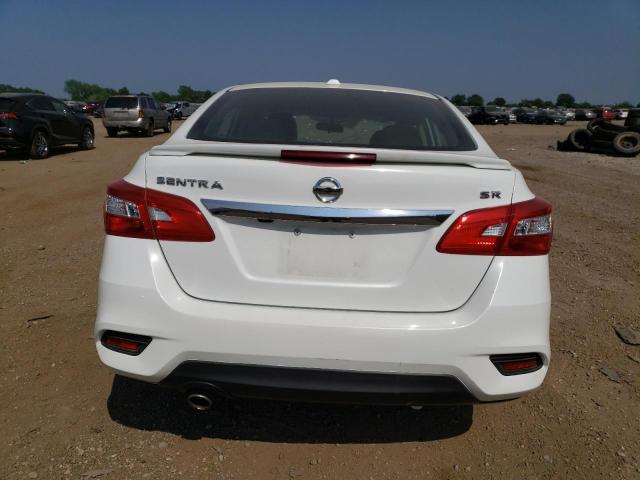 3N1AB7AP0HY208242 - 2017 NISSAN SENTRA S WHITE photo 6