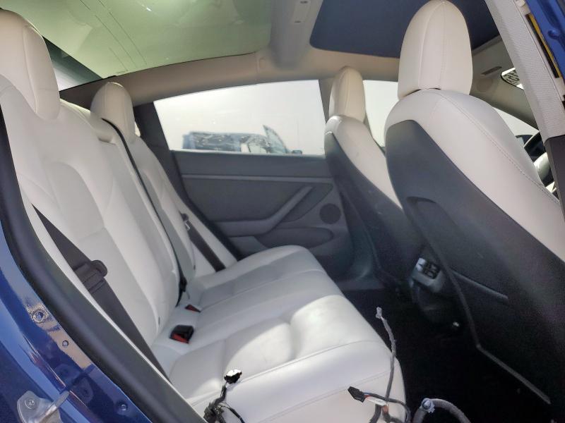 5YJ3E1EB3MF975713 - 2021 TESLA MODEL 3 Կապույտ լուսանկար 10
