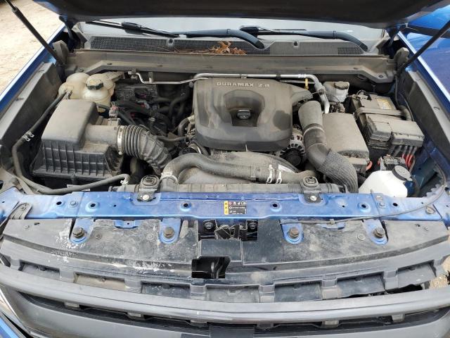 1GCPTEE10K1136419 - 2019 CHEVROLET COLORADO ZR2 BLUE photo 11