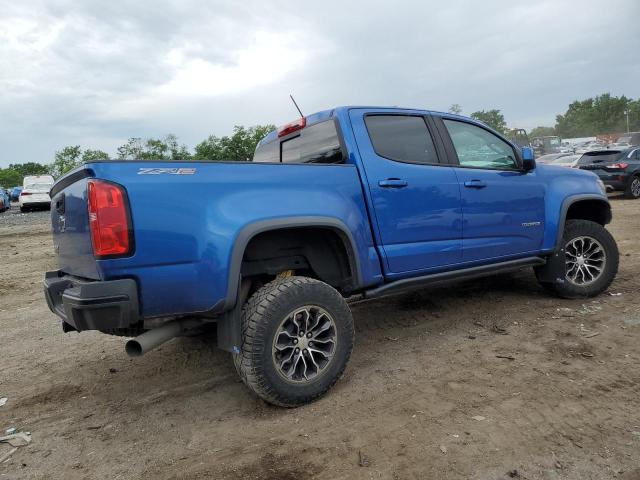 1GCPTEE10K1136419 - 2019 CHEVROLET COLORADO ZR2 BLUE photo 3
