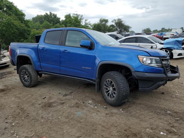 1GCPTEE10K1136419 - 2019 CHEVROLET COLORADO ZR2 BLUE photo 4