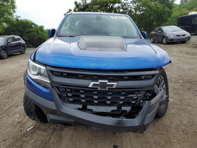 1GCPTEE10K1136419 - 2019 CHEVROLET COLORADO ZR2 BLUE photo 5