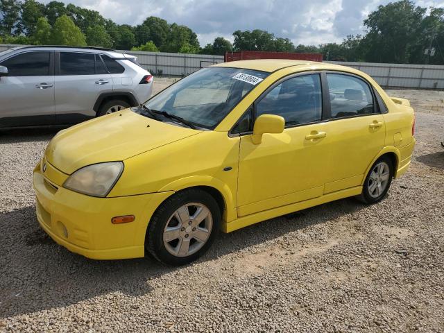 JS2RA41S935152819 - 2003 SUZUKI AERIO S YELLOW photo 1