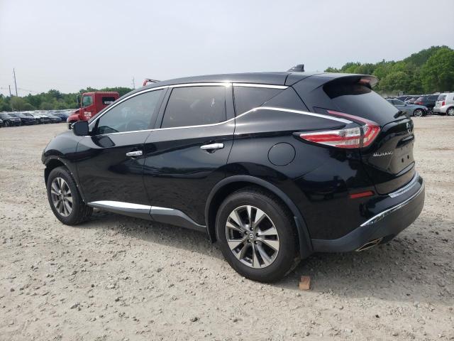 5N1AZ2MG2JN153282 - 2018 NISSAN MURANO S BLACK photo 2