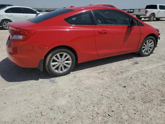 2HGFG3B15CH533153 - 2012 HONDA CIVIC EXL 红色 照片 3