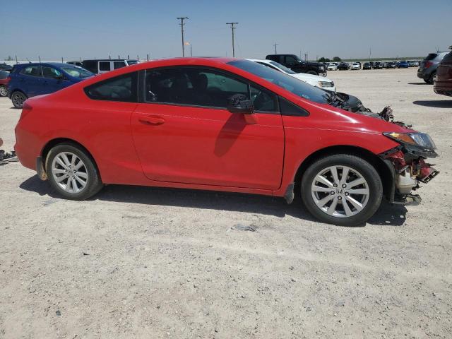 2HGFG3B15CH533153 - 2012 HONDA CIVIC EXL RED photo 4