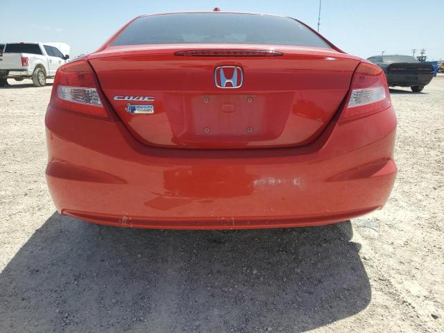 2HGFG3B15CH533153 - 2012 HONDA CIVIC EXL RED photo 6