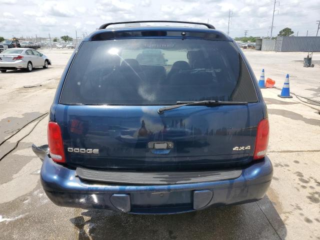 1B4HS28N6YF222556 - 2000 DODGE DURANGO BLUE photo 6