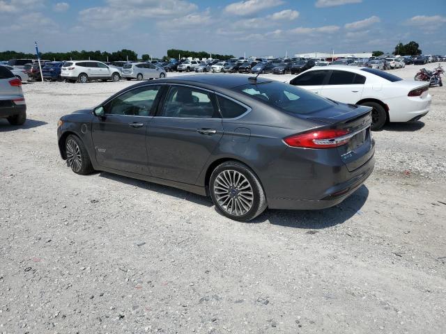 3FA6P0SU6HR231377 - 2017 FORD FUSION TITANIUM PHEV CHARCOAL photo 2