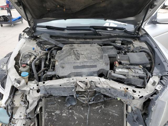 5J6TF1H55CL004639 - 2012 HONDA CROSSTOUR EXL ვერცხლისფერი ფოტო 11