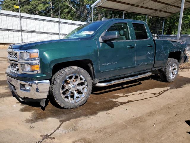 1GCVKREC5FZ285449 - 2015 CHEVROLET SILVERADO K1500 LT GREEN photo 1