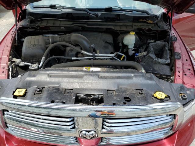 1C6RR6GT7FS607534 - 2015 RAM 1500 SLT BURGUNDY photo 11