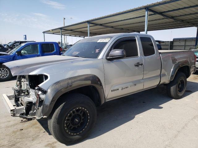 5TFRX5GN2KX153457 - 2019 TOYOTA TACOMA ACCESS CAB ვერცხლისფერი ფოტო 1