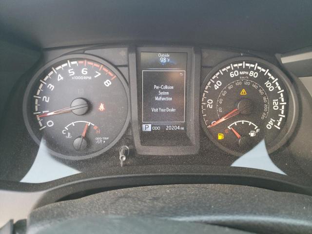 5TFRX5GN2KX153457 - 2019 TOYOTA TACOMA ACCESS CAB ვერცხლისფერი ფოტო 9