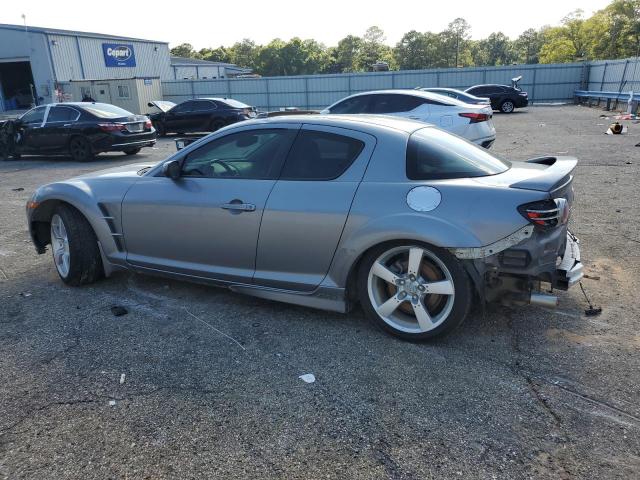 JM1FE17N340107181 - 2004 MAZDA RX8 GRAY photo 2