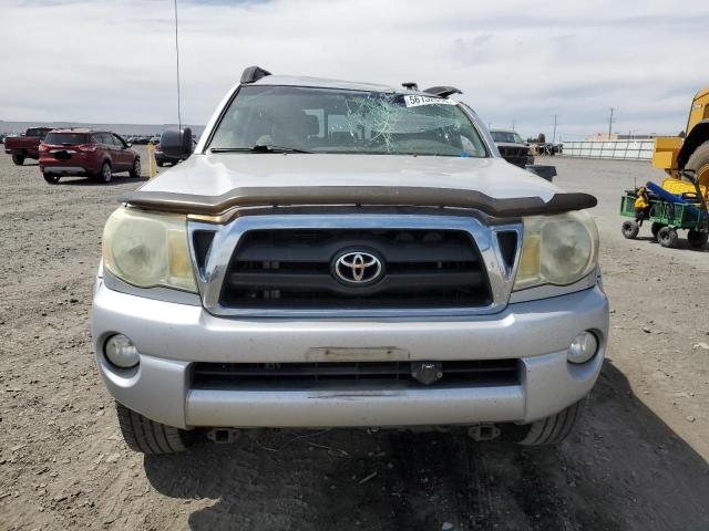 5TEJU62N25Z050216 - 2005 TOYOTA TACOMA DOUBLE CAB PRERUNNER SILVER photo 5