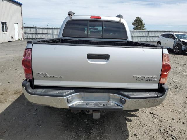 5TEJU62N25Z050216 - 2005 TOYOTA TACOMA DOUBLE CAB PRERUNNER SILVER photo 6