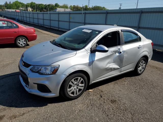 1G1JB5SG7J4128602 - 2018 CHEVROLET SONIC LS SILVER photo 1