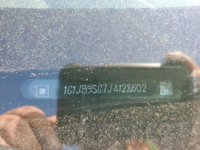 1G1JB5SG7J4128602 - 2018 CHEVROLET SONIC LS SILVER photo 12