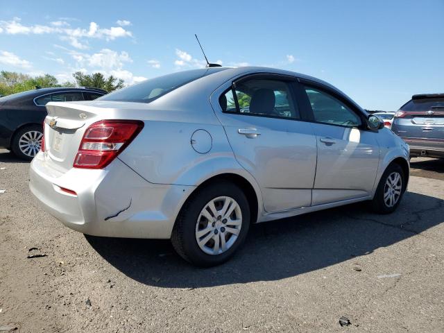 1G1JB5SG7J4128602 - 2018 CHEVROLET SONIC LS SILVER photo 3
