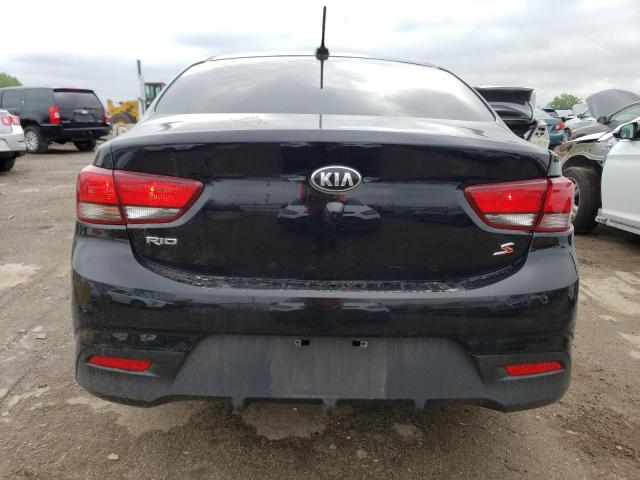 3KPA24AB8KE213729 - 2019 KIA RIO S BLACK photo 6