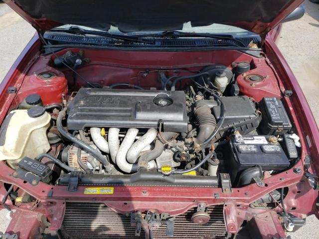 2T1BR12E5YC338959 - 2000 TOYOTA COROLLA VE MAROON photo 11