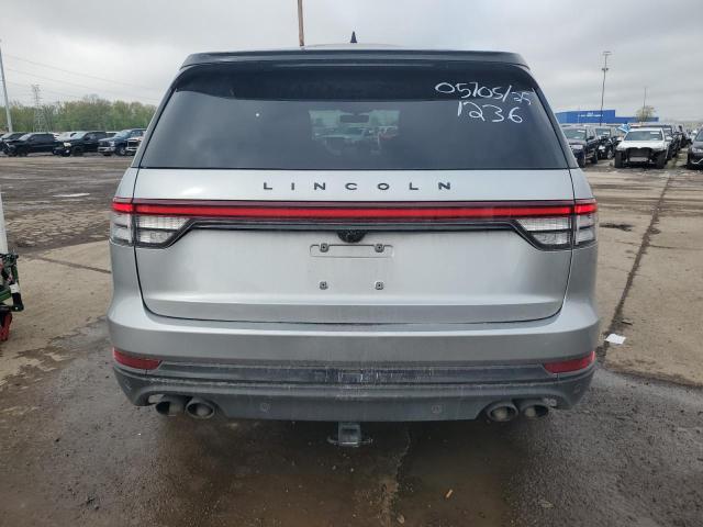 5LM5J6XC3NGL21236 - 2022 LINCOLN AVIATOR ვერცხლისფერი ფოტო 6
