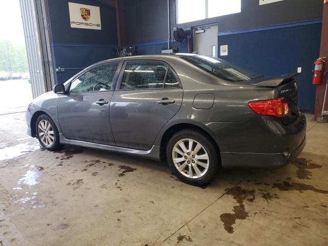 2T1BU4EE1AC420284 - 2010 TOYOTA COROLLA BASE GRAY photo 2