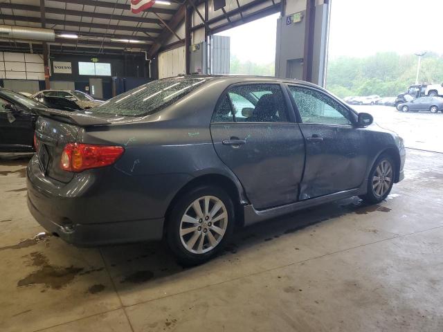 2T1BU4EE1AC420284 - 2010 TOYOTA COROLLA BASE GRAY photo 3