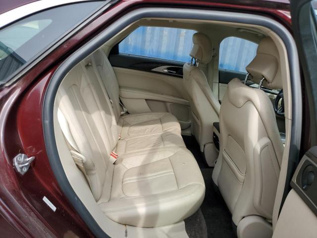 3LN6L5EC1HR654840 - 2017 LINCOLN MKZ RESERVE მუქწითელი ფოტო 10